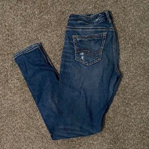 Silver girlfriend jeans sz 29/29